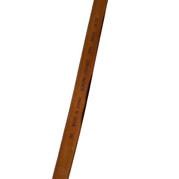 LANDS END BELT - size 34 leather - Picture 3 of 5